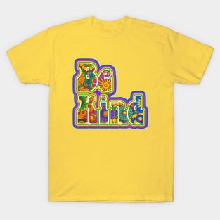 Be Kind Hippie Flowers T-Shirt